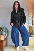 Benatar Pleat Shoulder Jacket Black
